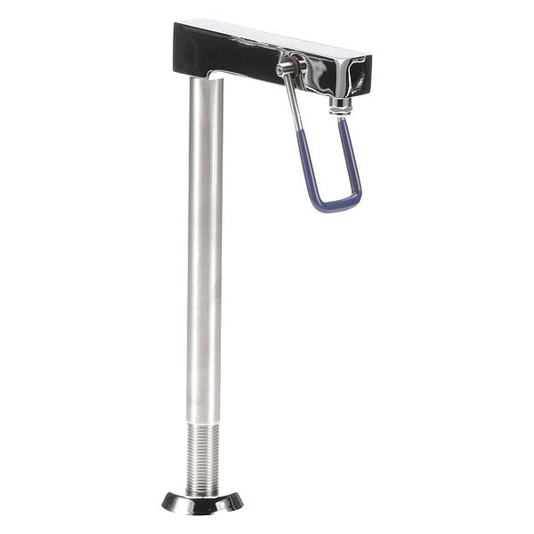 Component Hardware Encore Glass Filler, deck mount, 8" riser polished chrome plated brass finish - KL26-5000