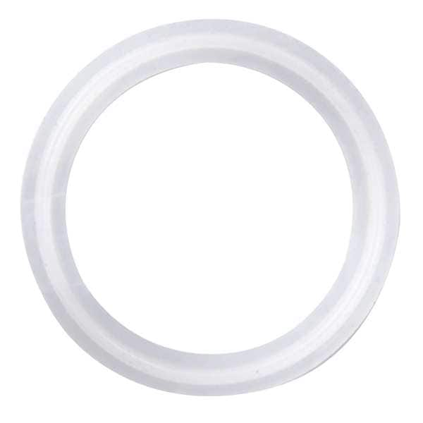 Garlock Gasket, Size 2 1/2 In, Tri-Clamp, PTFE - 40MPG-250