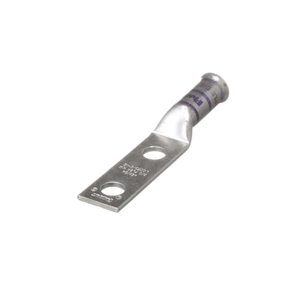 Panduit Terminales de Compresión de Cobre, 2 Orificios, 3/0 AWG, Barril Ensanchado, LCCF3/0-12-X - LCCF3/0-12-X