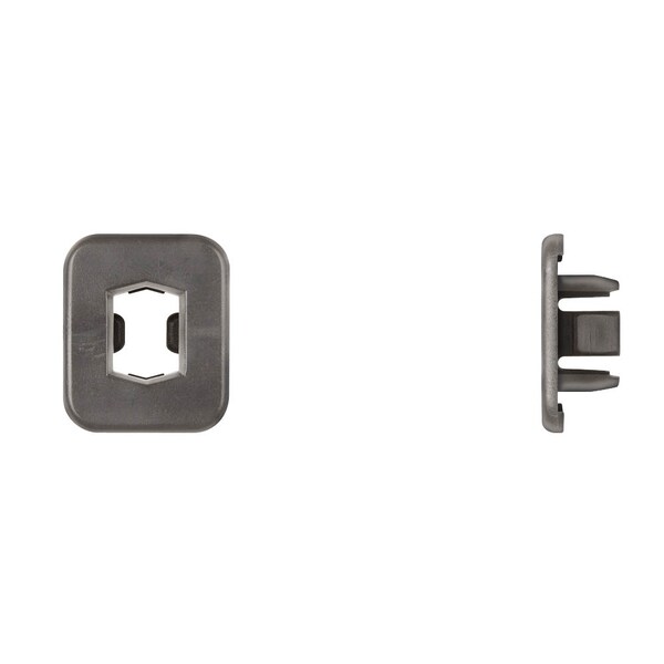 Disco Blk Nyln Grille Grommet Ret 11.5mmX15.5mm Hole Size PK10 - 9418PK