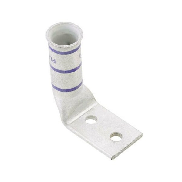 Panduit Copper Compression Lug, 2 Agujeros, #6 AWG, Barril Estrecho, LCCF6-14AF-L - LCCF6-14AF-L