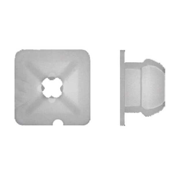 Zoro Select Grommet, 0.343 OD, Nylon, PK50 - 9050PK