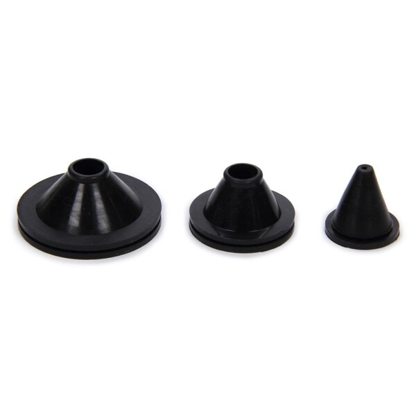 Quickcar Racing Products Rubber Grommet Set - 3 Piece - QRP50-008