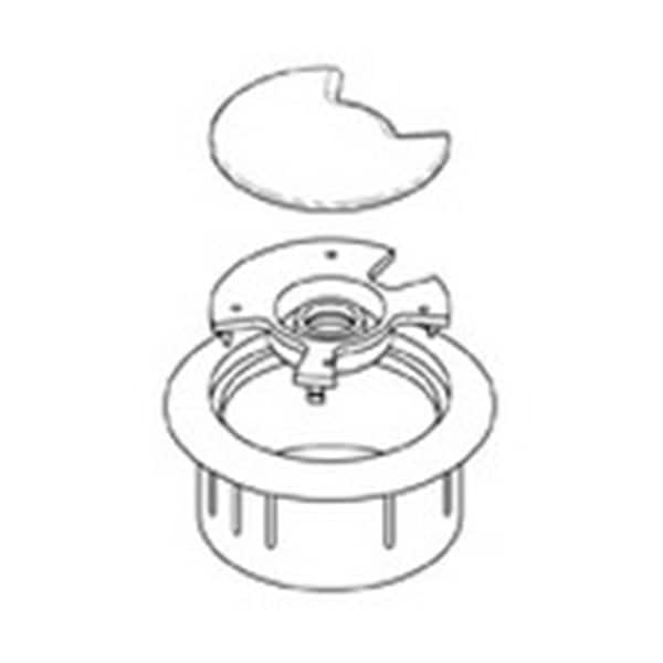 Custom Plastics Business 2 in. dia Hole Grommet, Almond - CPF 2504