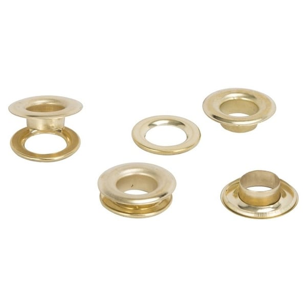 Vulcan Grommet, 25-Piece, Brass Grommet, Brass Grommet, Brass Grommet - JL-VT15989