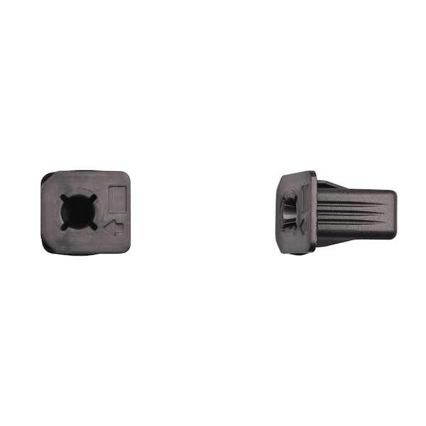 Disco Blk Nyln Bumper Grommets 16mmX18mm Hd 19mm Stem L PK15 - 13437PK