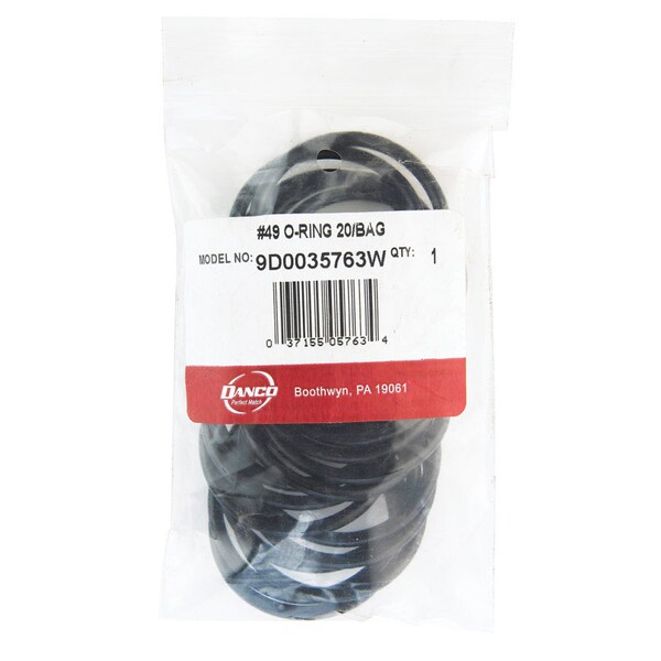 Danco Danco 1-7/8 in. D X 1-5/8 in. D No 49 Rubber O-Ring 20 pk - 35763W
