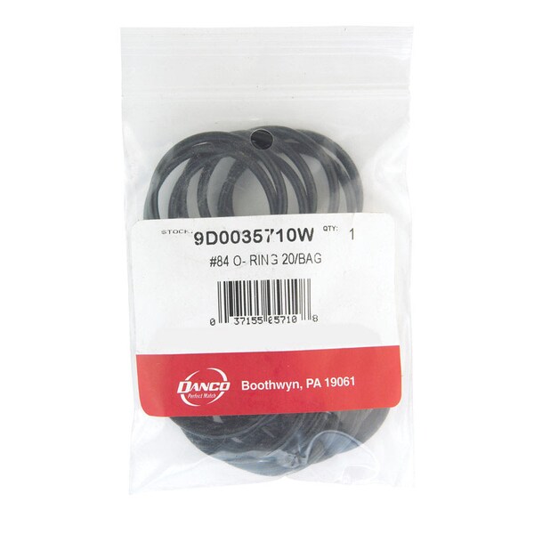 Lavelle Industries Danco 1-7/16 in. D X 1-1/4 in. D No 84 Rubber O-Ring 20 pk - 35710W