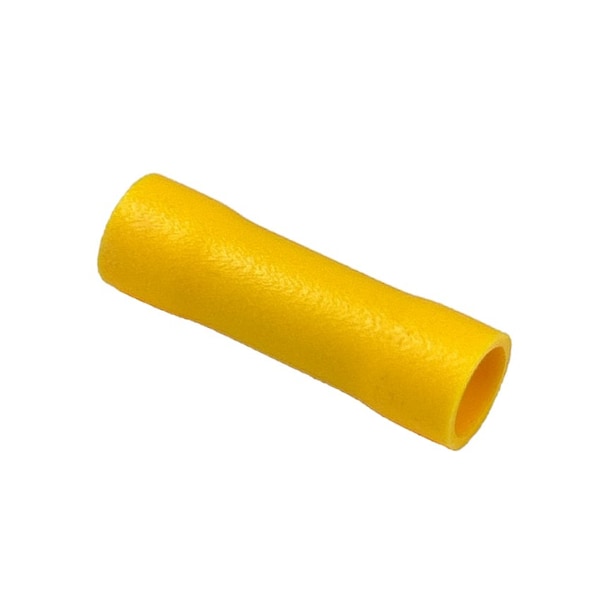 Terminales de extremo para cables de 10-12 AWG, aislados con PVC, color amarillo, 10 piezas - BV5.5-10 de Remington Industries.