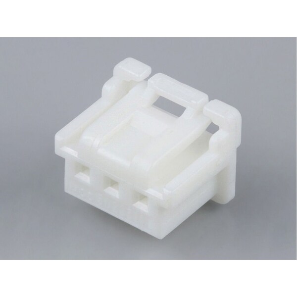 Conector de placa Molex, 3 contactos, 1 fila, hembra, paso de 0.079 pulgadas, terminal de engarce, bloqueo - 5023510300