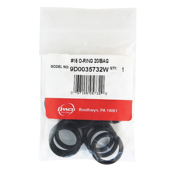 Danco Danco 1 in. D X 3/4 in. D Rubber O-Ring 20 pk - 35732W