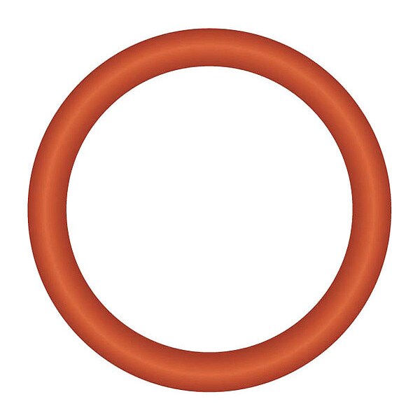 Huyett O-Ring", 1-5/8x1-3/8x1/8", Silicone, Red - ORS-220