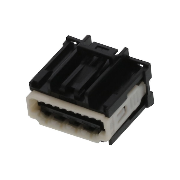 Conector de placa Molex, macho, recto, terminal de engarce, bloqueo, aislante negro, receptáculo - 349690140