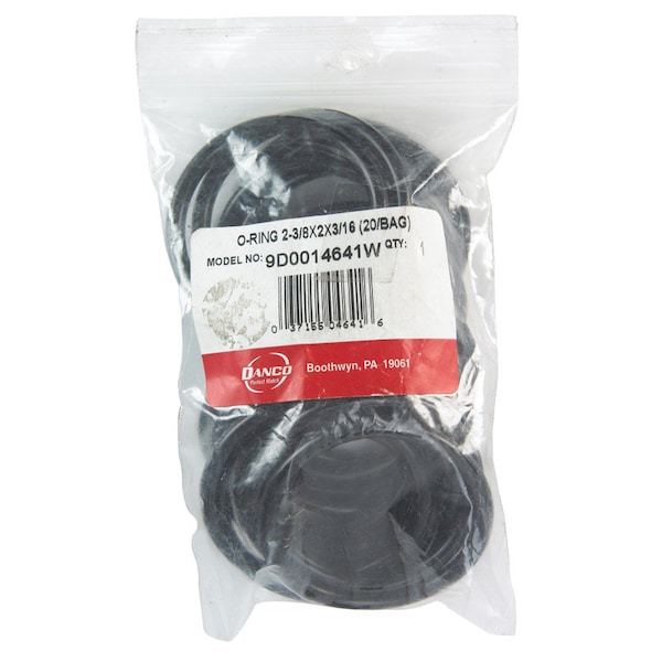 Danco Danco 2-3/8 in. D X 2 in. D No 110 Rubber O-Ring 20 pk - 14641W