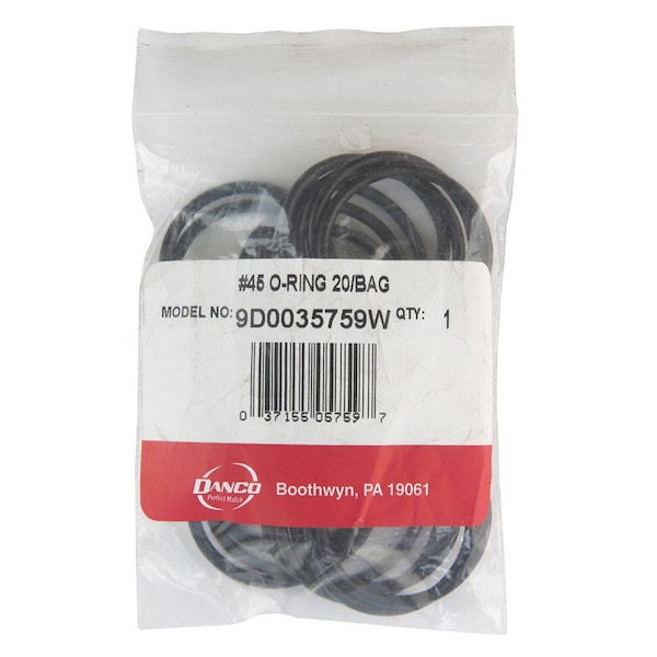 Danco Danco 1-1/16 in. D X 1-3/16 in. D No 45 Rubber O-Ring 20 pk - 35759W