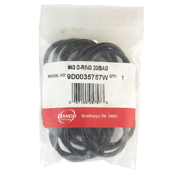 Danco Danco 1-3/8 in. D X 1-1/8 in. D Rubber O-Ring 20 pk - 35757W
