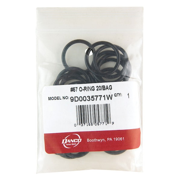 Danco Danco 1 in. D X 0.81 in. D Rubber O-Ring 20 pk - 35771W