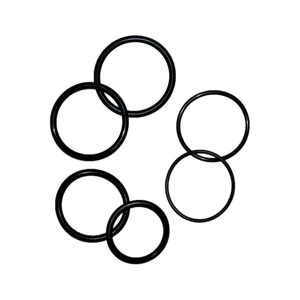 B & K Danco 2-3/8 in. D X 1-7/8 in. D Rubber O-Ring Assortment 6 pk - 9D00010711