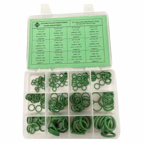 Hercules - Orings Kit O-RIng Kit- HNBR 70A-O-RING KIT12size/ 200pcs - 568 HNBR KIT