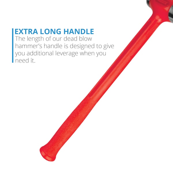 Capri Tools 56 oz. Dead Blow Ball Peen Hammer - CPDBHB56