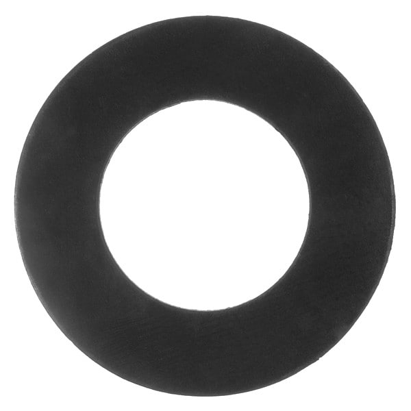 Zoro Select Raised Face Buna-N Flange Gasket for 2-1/2" Pipe, 1/8" Thick, No 150 - BULK-FG-712