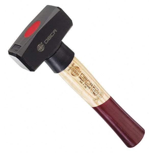 Osca 2.2lb club hammer with a forged safety collar - OS123PH106