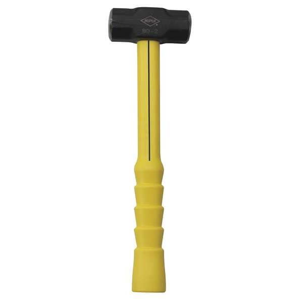 Nupla Sledge Hammer, 4 lb., 14 In, Fiberglass - 6894090