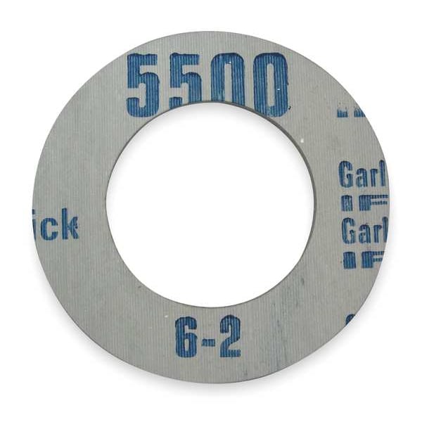 Garlock Gasket, Ring, 1 In, Inorganic Fiber, Gray - 37555-0101