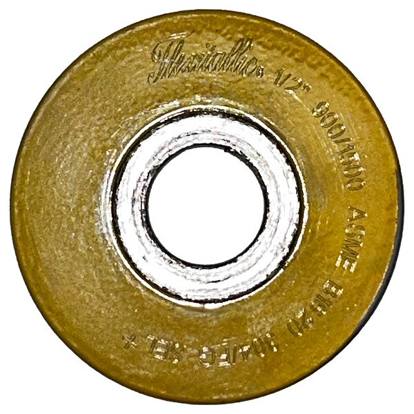 Flexitallic Metal Gasket, 3/4 in. In, 2-1/2 in. Out - 005090008