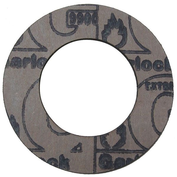 Garlock Flange Gasket, 8 in., 1/8 in., Mahogany - 9900RG-0150-125-0800