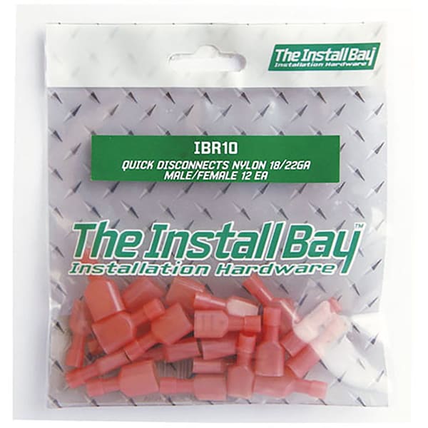 Desconexiones rápidas Metra de 18 a 22 GA de Nylon - IBR10M (macho-hembra)