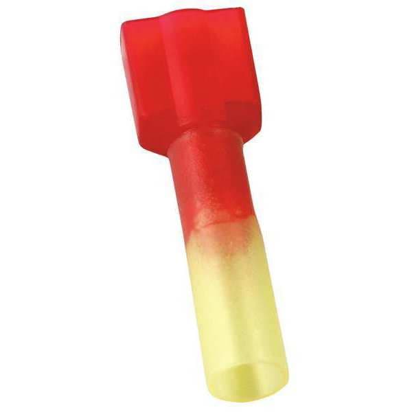 Desconexión Macho Power First, Rojo, 22-16AWG, Paquete de 25 - 5WHH5