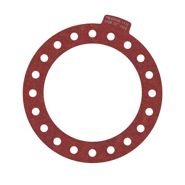 Macho O-Ring & Seal 20in Full Face Predator 1330 Flange Gasket Red EPDM, NSF-61 Certified, 1/8in Thick, 5PK - 2000.PFF150.M0005