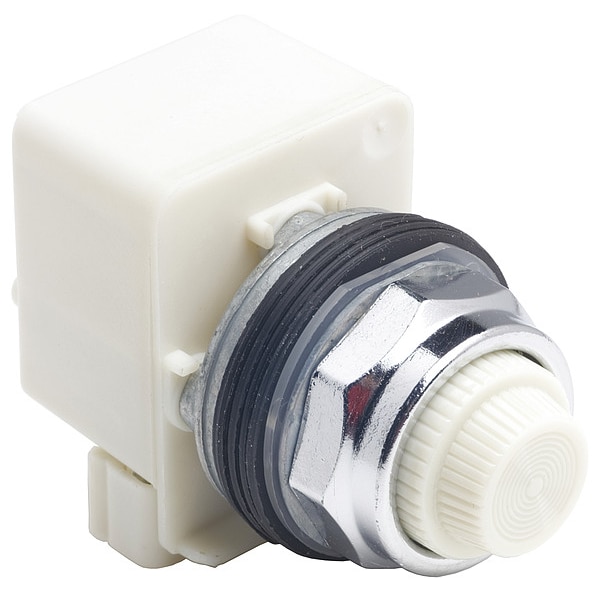 Schneider Electric Piloto de luz, Blanco, 30mm, LED - 9001KP38LWW31