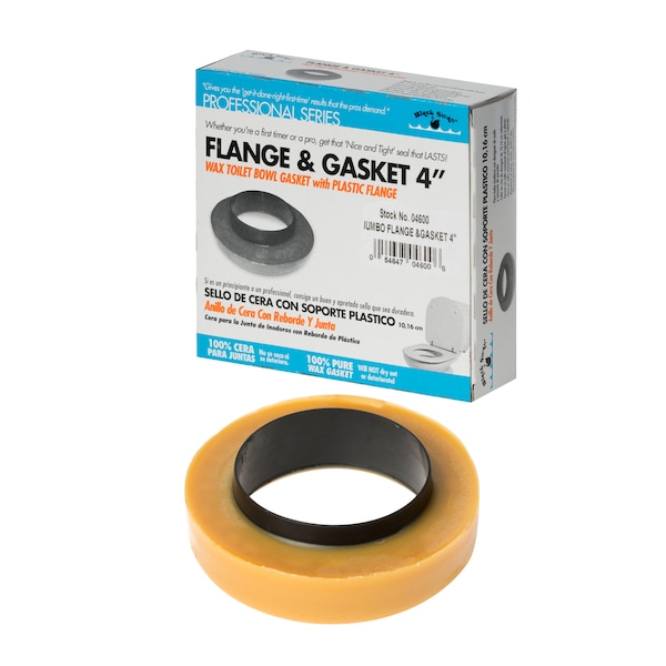 Black Swan Jumbo Flange&Gasket 4" W/BP Bolt Kit - 04611