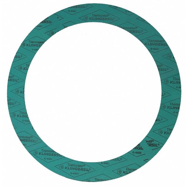 Zoro Select Flange Gasket, C-4401, 12 in., 16-1/8 in. - CG0000-1200-P1-R-062-257