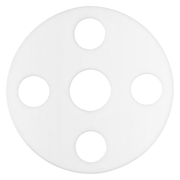 Zoro Select Full Face ePTFE Flange Gasket for 1/2" Pipe, 1/16" Thick, No 150 - BULK-FG-1879