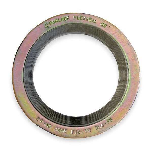 Garlock Gasket, Ring, 1 1/2 In, Metal, Yellow - C000501503