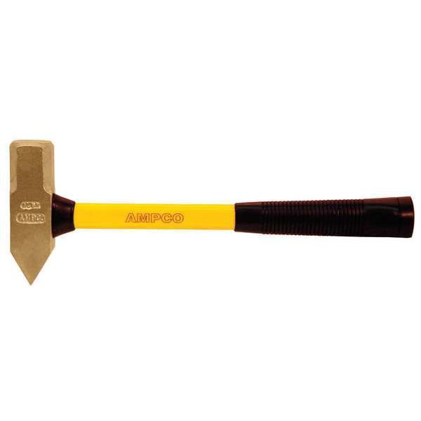 Ampco Safety Tools Cross Peen Hammer, Non-Spark, 3-1/2 lb - H-42FG