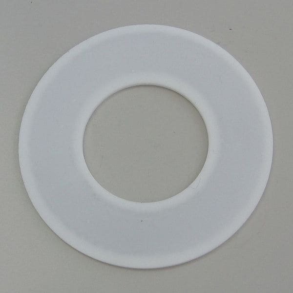 Zoro Select Flange Gasket, Ring, 1 1/2 In, PTFE - TX-150-0150-N