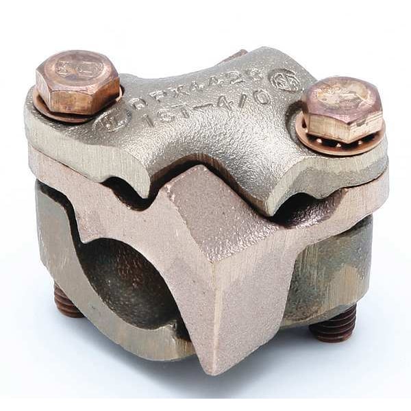 Conector mecánico Burndy, Abrazadera, 4/0 a 1 AWG, 2 Cond - QPX282C