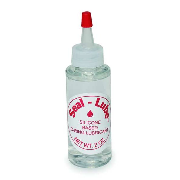 Zoro Select O-Ring Lubricant, 2 Ounce Bottle - 1RGZ6