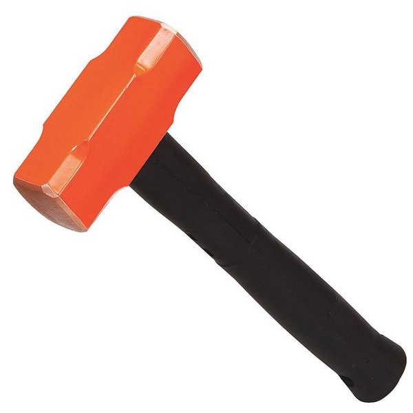 Westward Nonsparking Sledge, 4 lb., 12 In, Steel - 24Z029