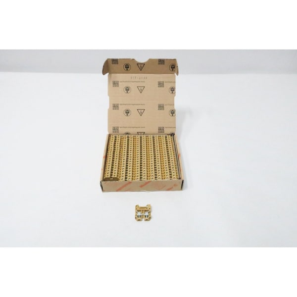 CAJA DE 100 TERMINALES Y BLOQUES DE CONTACTO, 100PK - AKZ 4 KRG