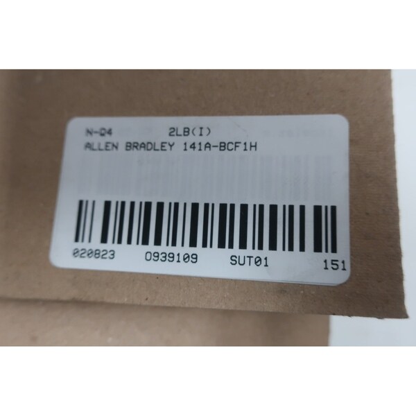Funda de barra colectora, soporte de terminal y bloque de contacto Allen Bradley, 141ABCF1H - 141A-BCF1H