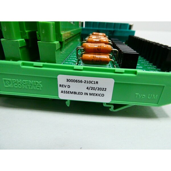 Bloque de terminales y contactos Phoenix Contact TRICONEX - 3000656-210C1R
