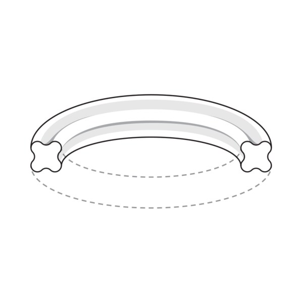 Usa Industrials X-Profile Buna-N O-Ring, Dash 228, PK25 - ZUSAQH70228