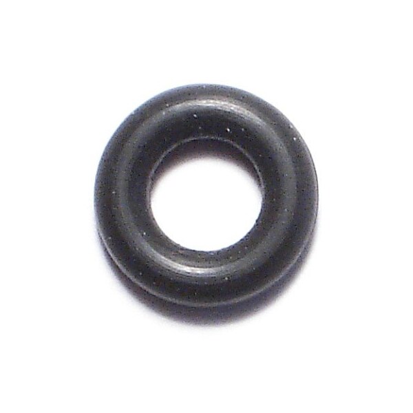 Midwest Fastener 7/32" x 13/32" x 3/32" Viton Rubber O-Rings 8PK - 33627