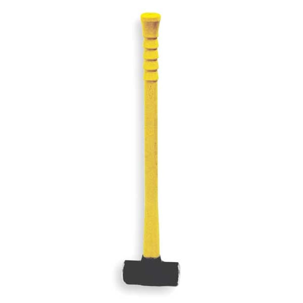 Nupla Sledge Hammer, 8 lb., 32 In, Fiberglass - 6894142
