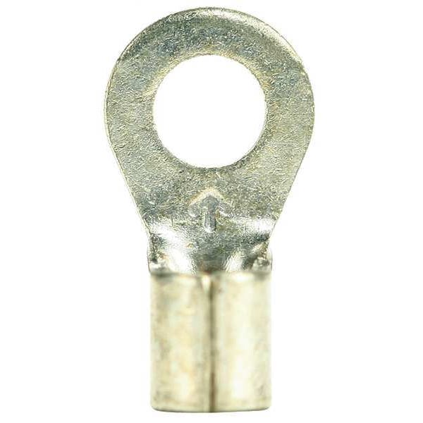 Terminal de anillo no aislado de 16-14 AWG de 1/4" de perno (paquete de 100) - MU14-14RHTX